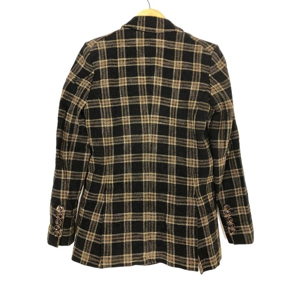 Veronica Beard Oria Dickey Blazer Plaid 0 - Picture 9 of 14